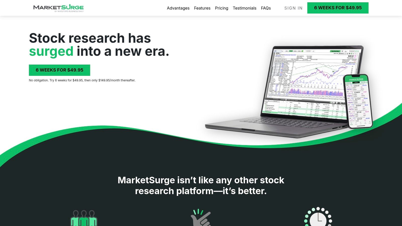 MarketSurge by Investor’s Business Daily
