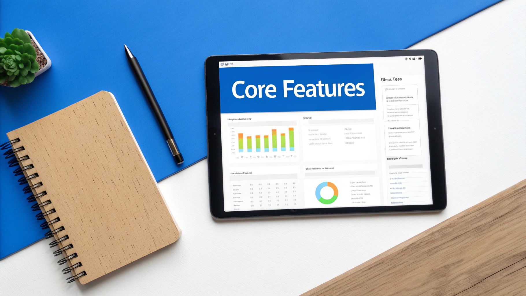 A dashboard showing key subscription metrics like MRR, churn rate, and customer lifetime value.