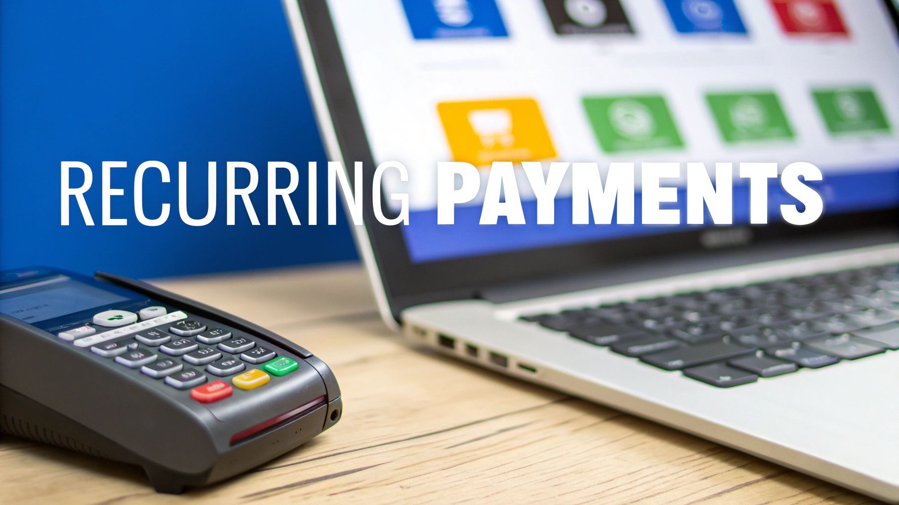 A person paying online with a credit card, illustrating a payment gateway transaction.
