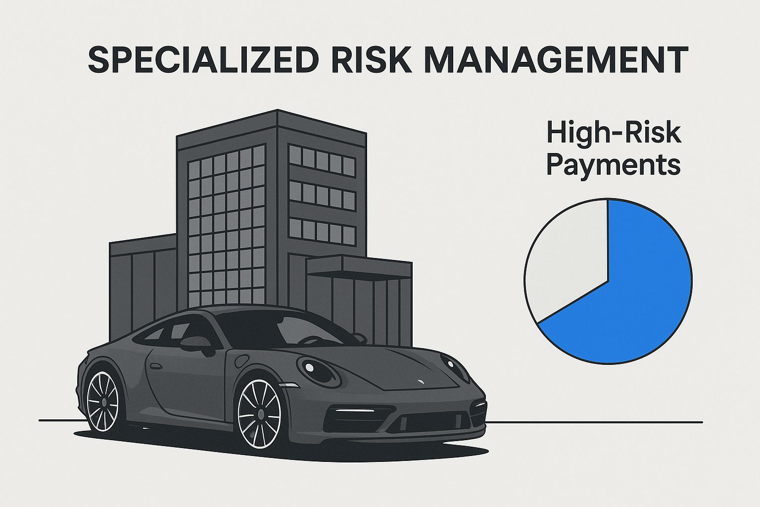 Infographic about high risk payment gateways