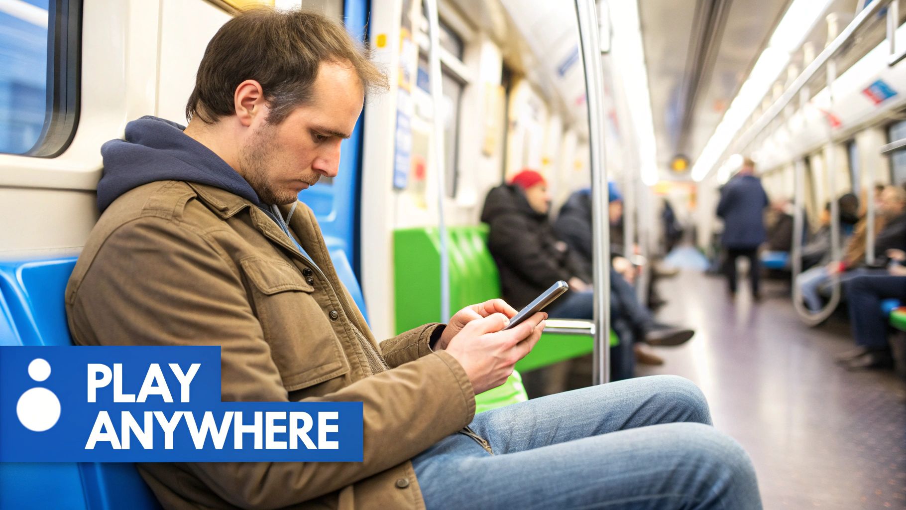 Infographic showing key data about Mobile Gaming Dominance