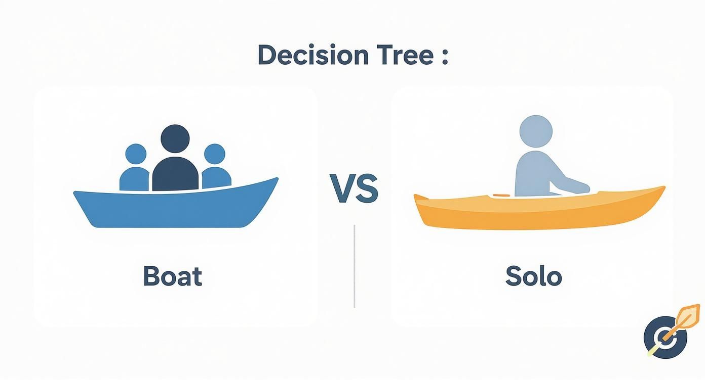 Infographic about boats and kayaks