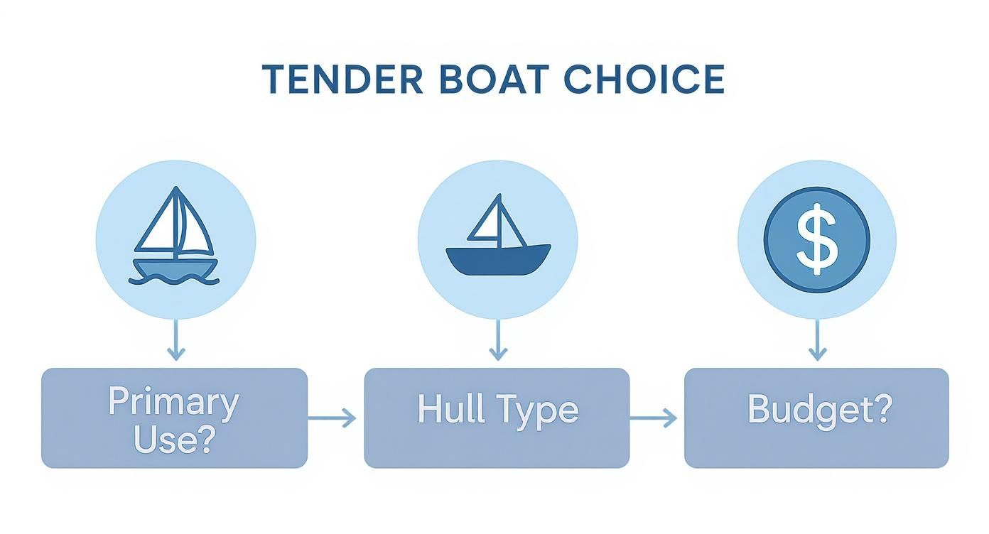 Infographic about sailing dinghies for sale