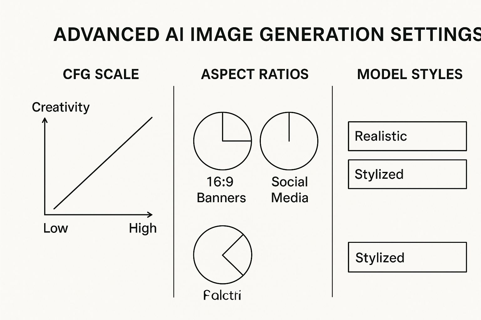 Infographic about generate ai images from text