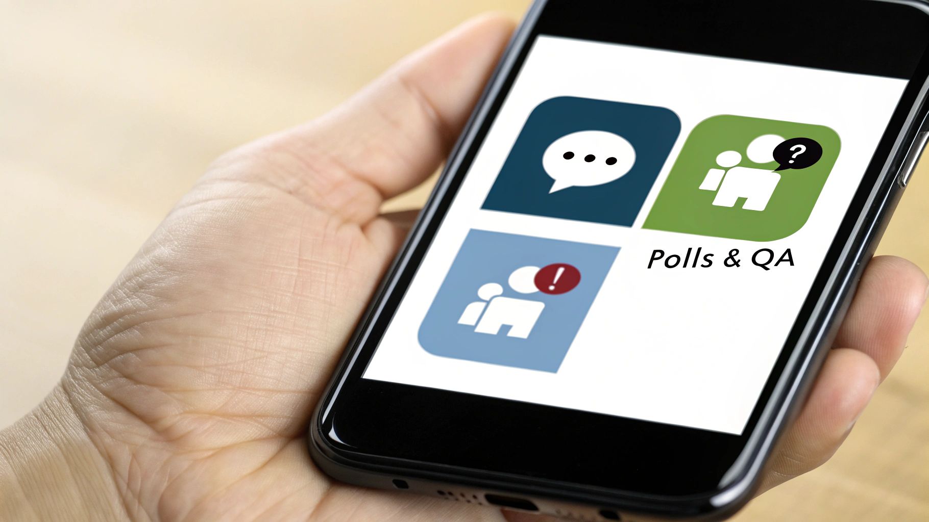 Interactive Polls & Q&A