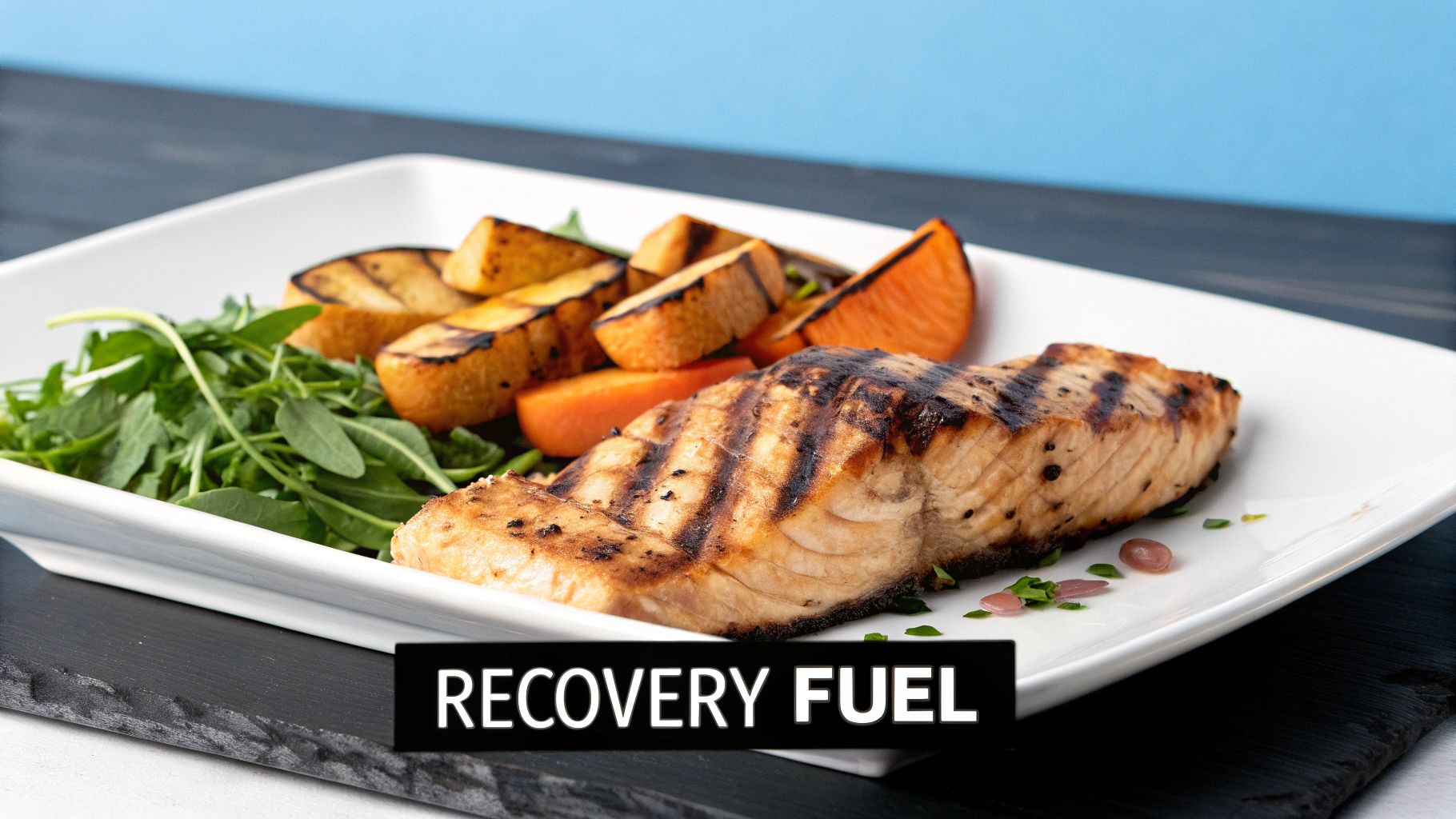 Salmon with Sweet Potato