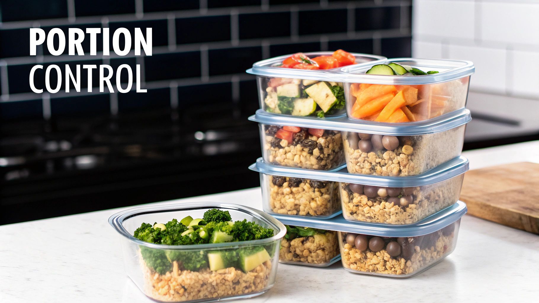 Container-Based Portion Control