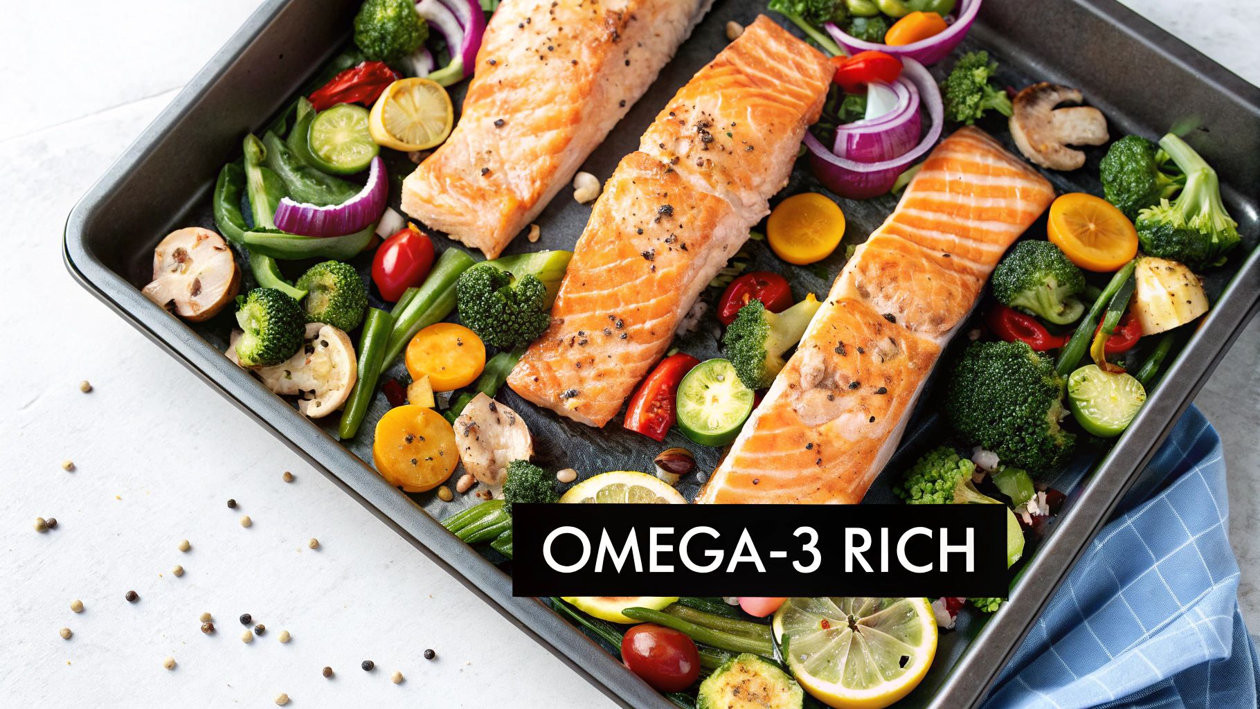 Sheet Pan Salmon with Roasted Vegetables