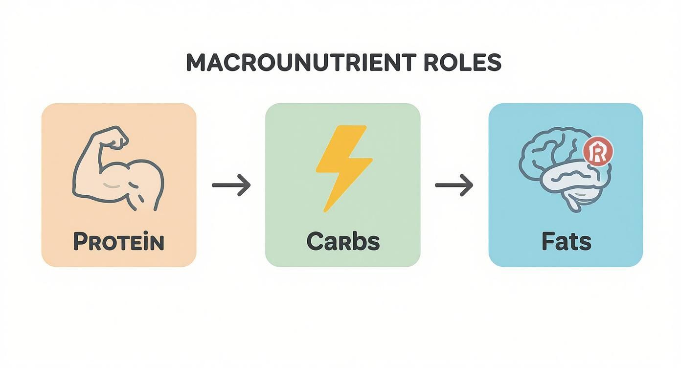 Infographic about what is flexible dieting