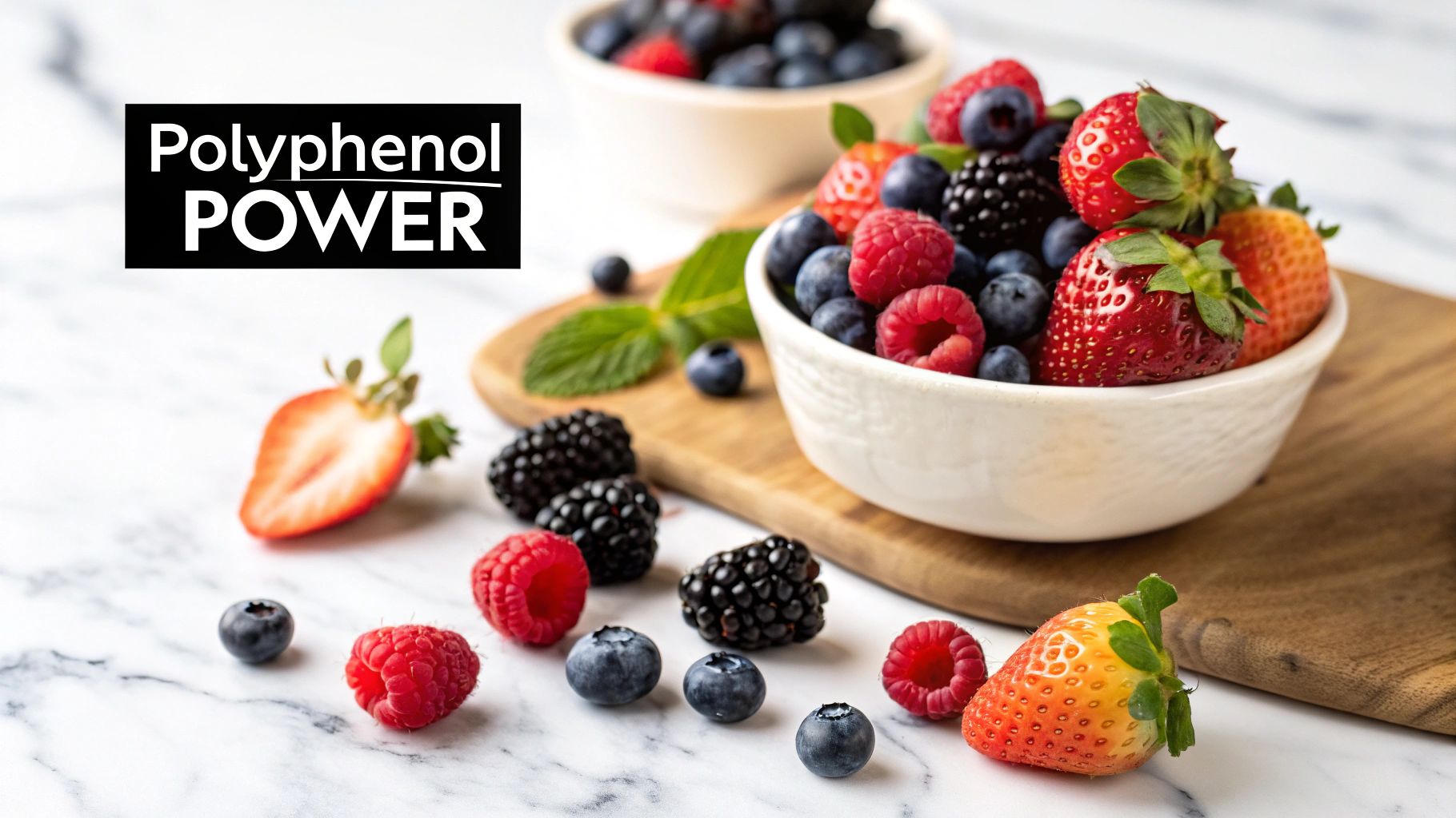 Polyphenol-Rich Berries (Blueberries, Blackberries, Raspberries)
