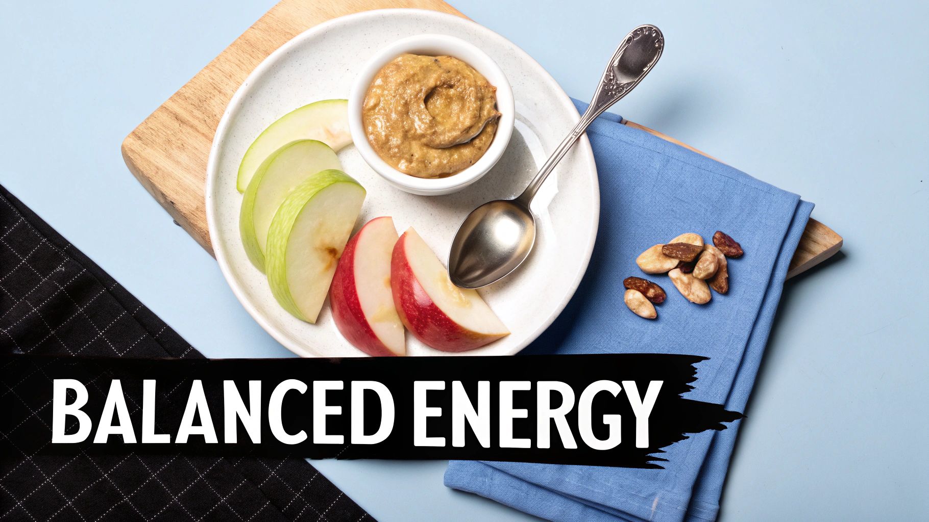 Apple Slices with Almond Butter