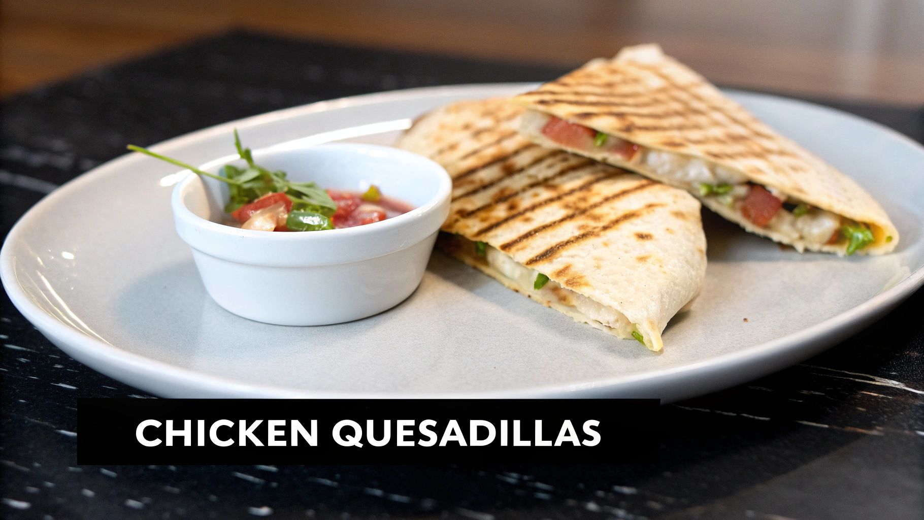 Gluten-Free Grilled Chicken Quesadillas