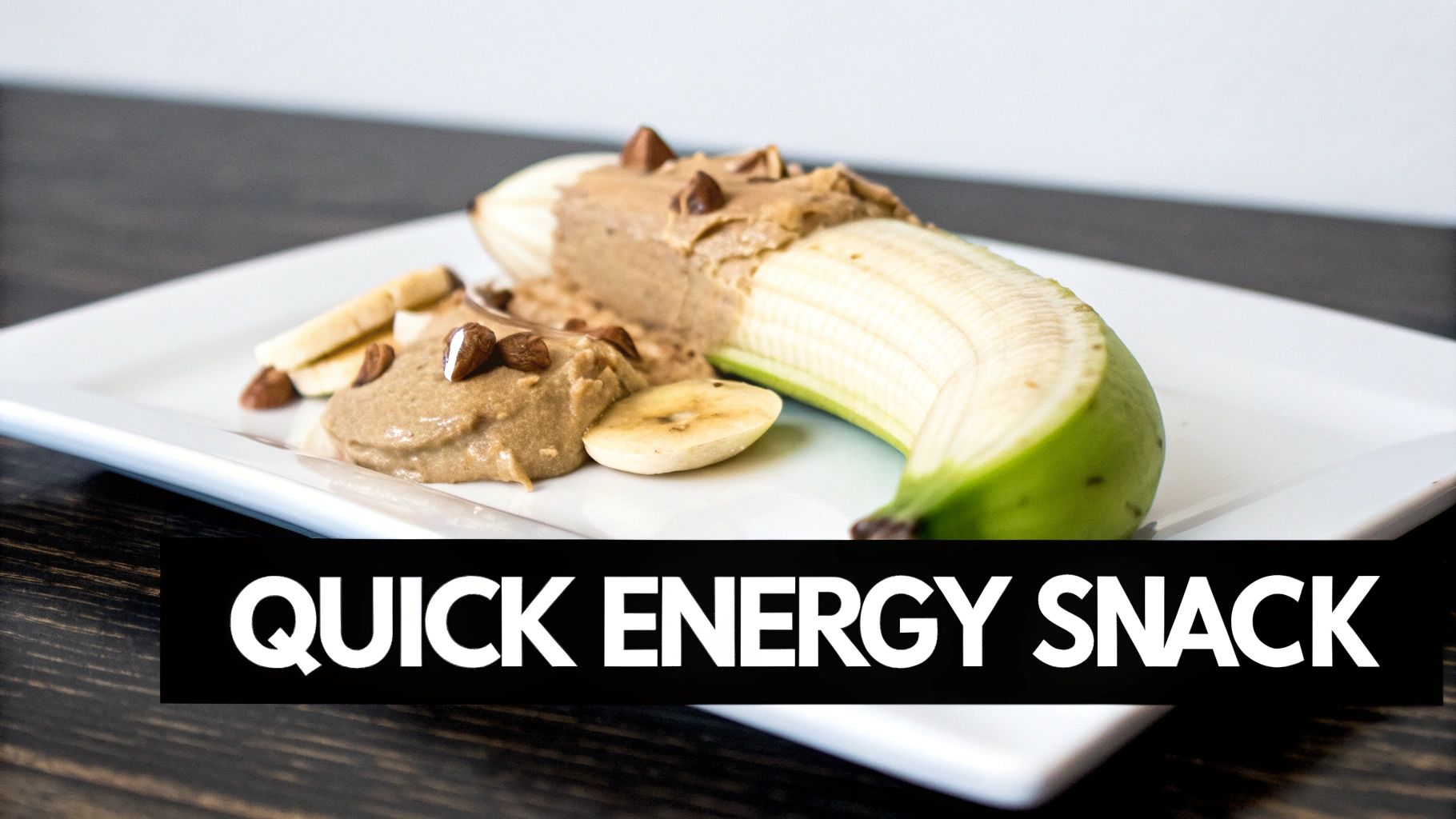 Banana with Almond Butter