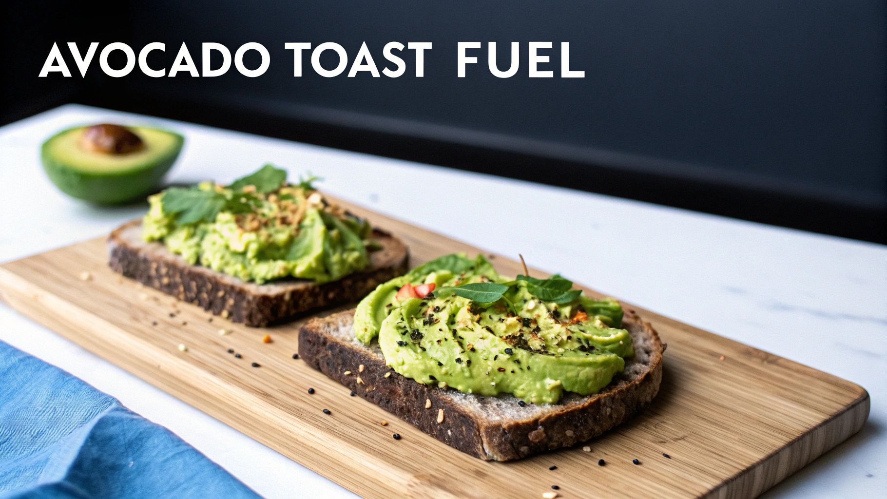Whole Grain Toast with Avocado