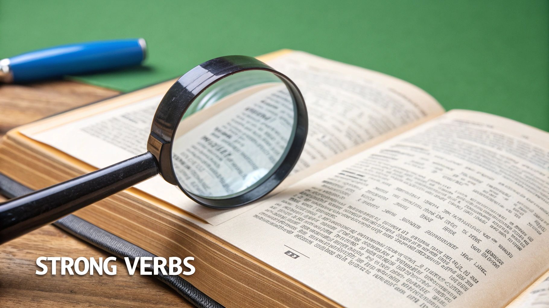 Precise Word Choice and Strong Verbs