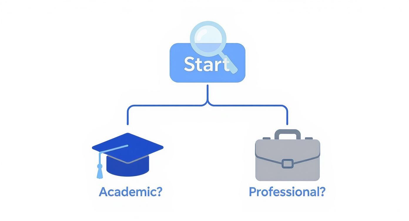 Infographic about how to check for plagiarism