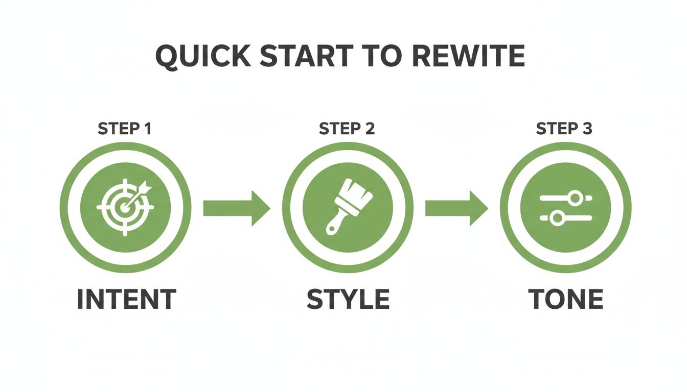 Infographic about rewrite the sentences