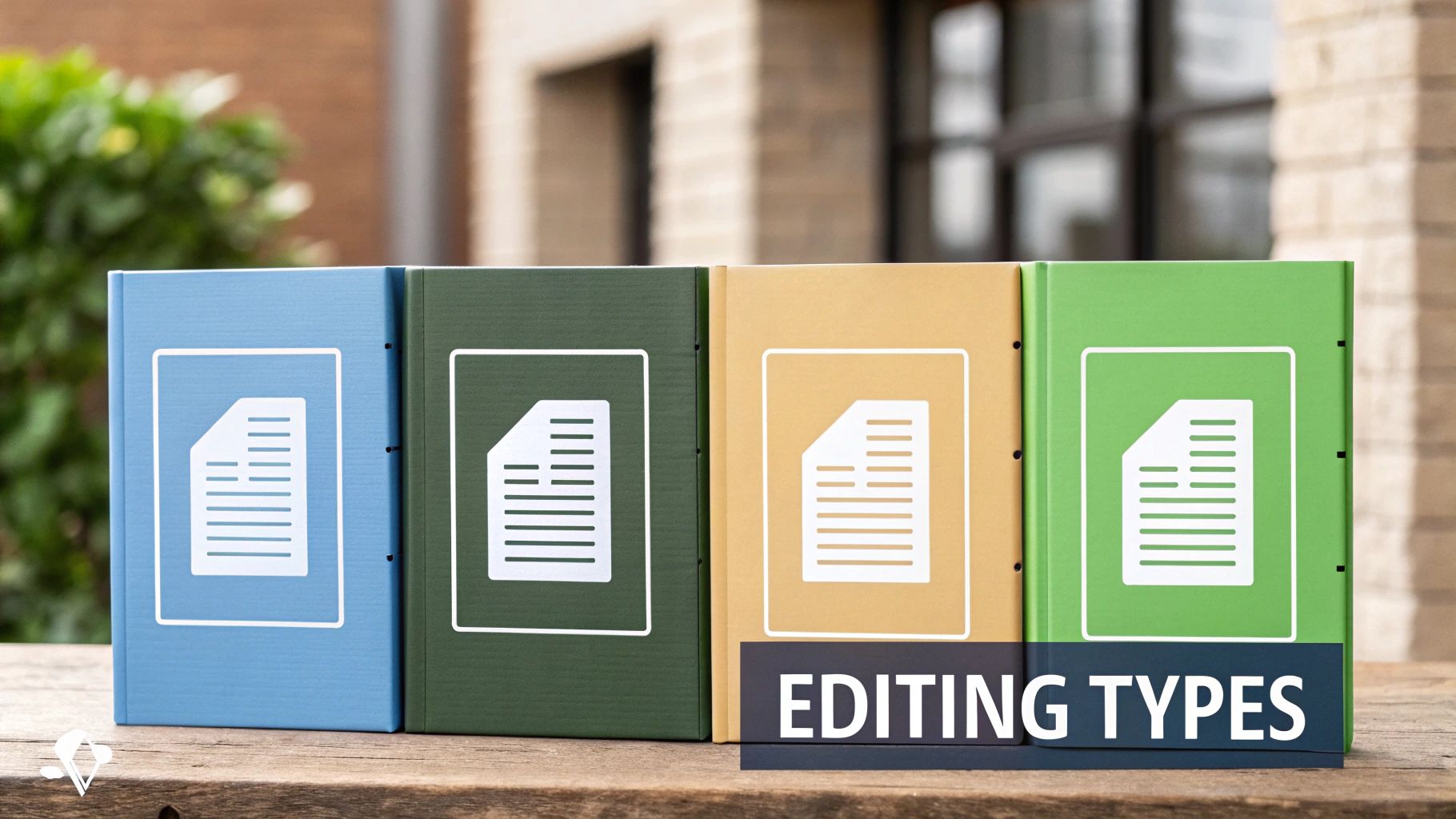 A split screen showing different types of editing like SEO, video, and developmental, illustrating the variety in content editing.