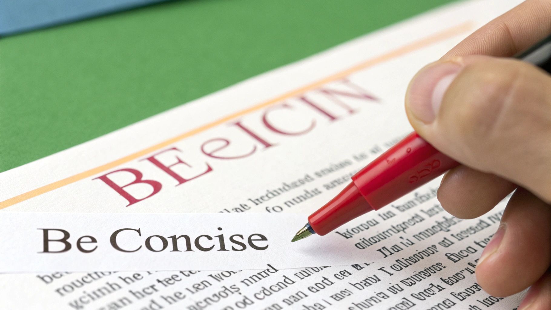 Clarity and Conciseness Check