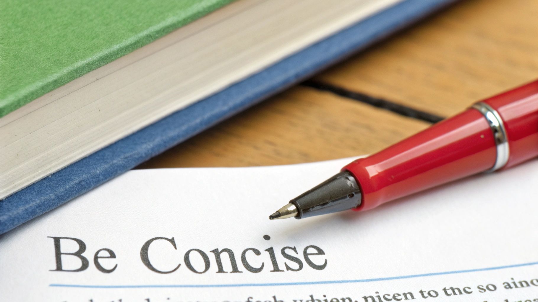 Write Concisely and Eliminate Redundancy