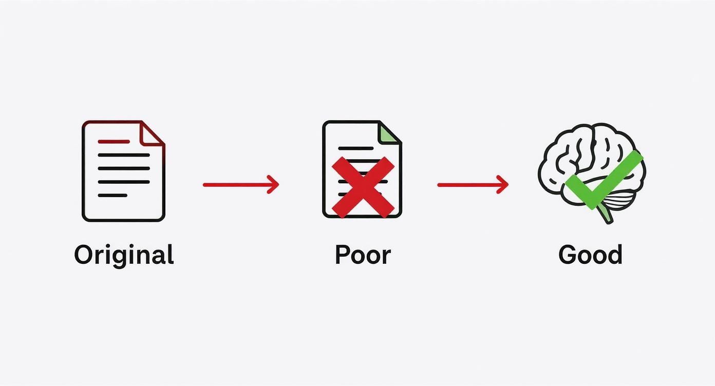 Infographic about how to paraphrase without plagiarizing