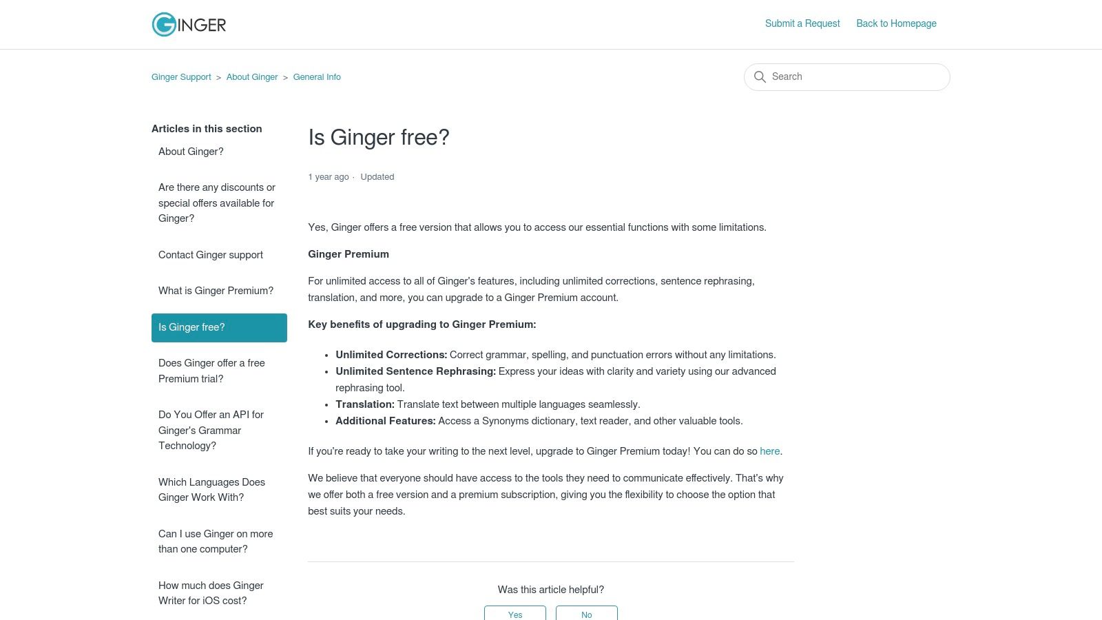 Ginger Software