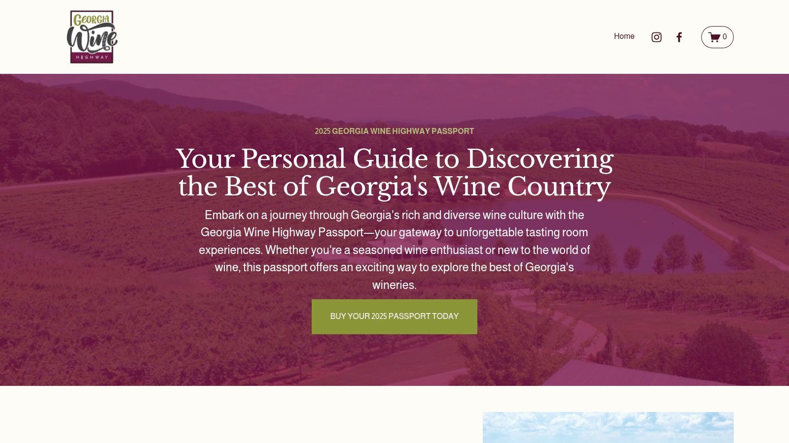 Open Georgia Wine (Georgia Wine Highway Passport)