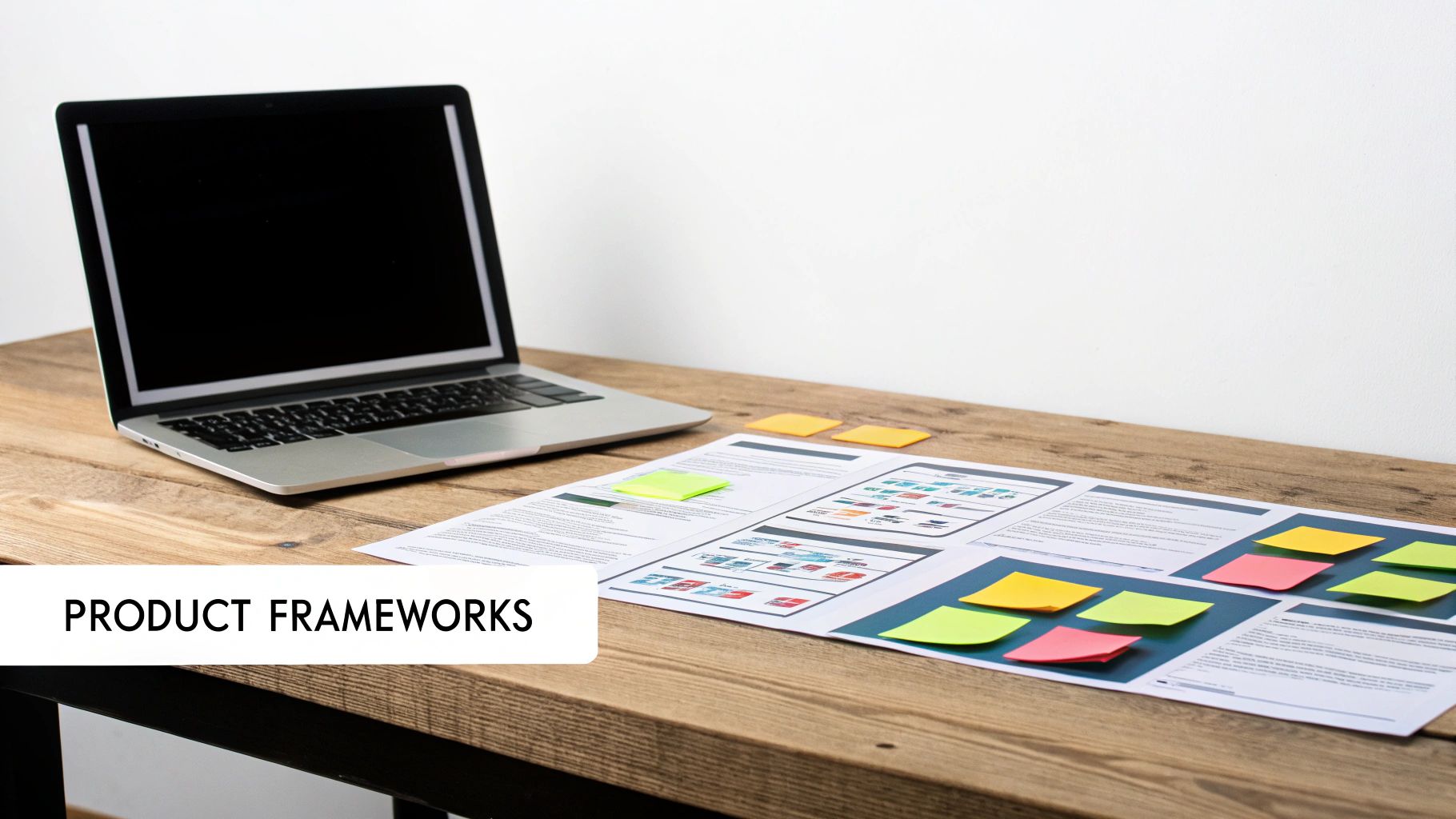 A person at a desk analyzing charts and data on multiple screens, representing product strategy analysis.
