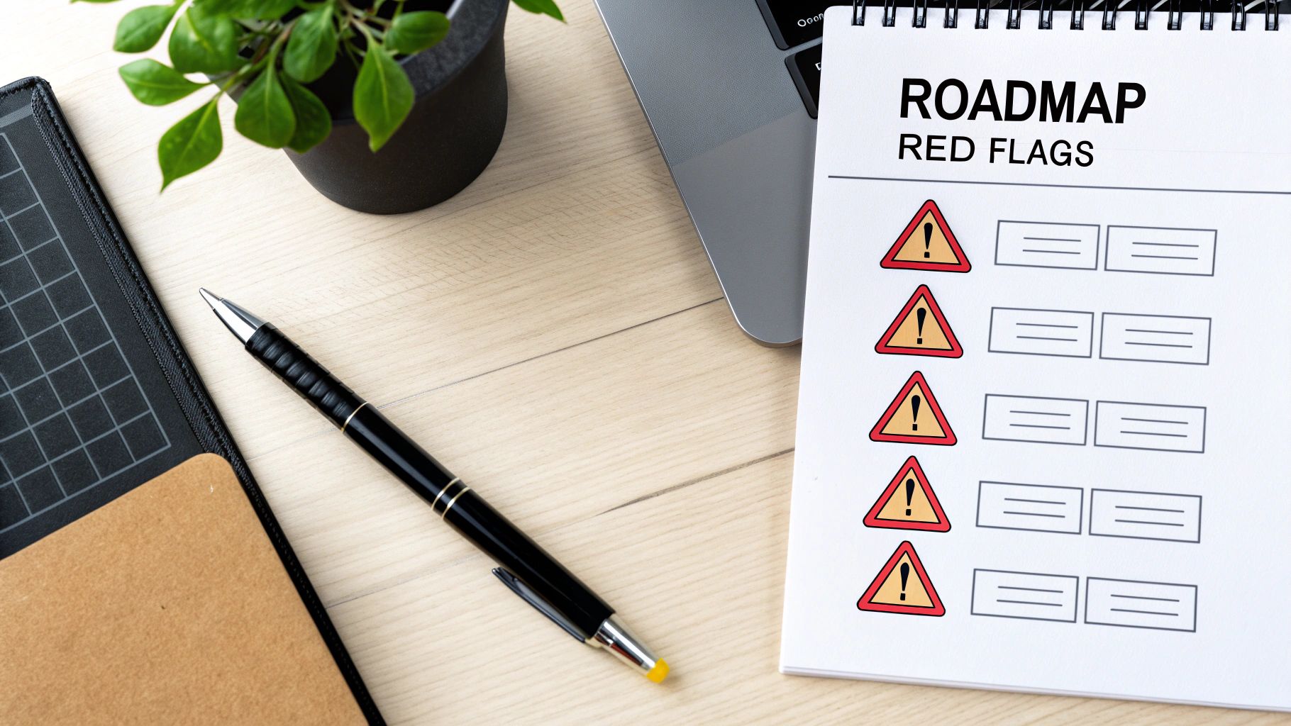 A person pointing at a sign with a red X on it, symbolizing mistakes to avoid.