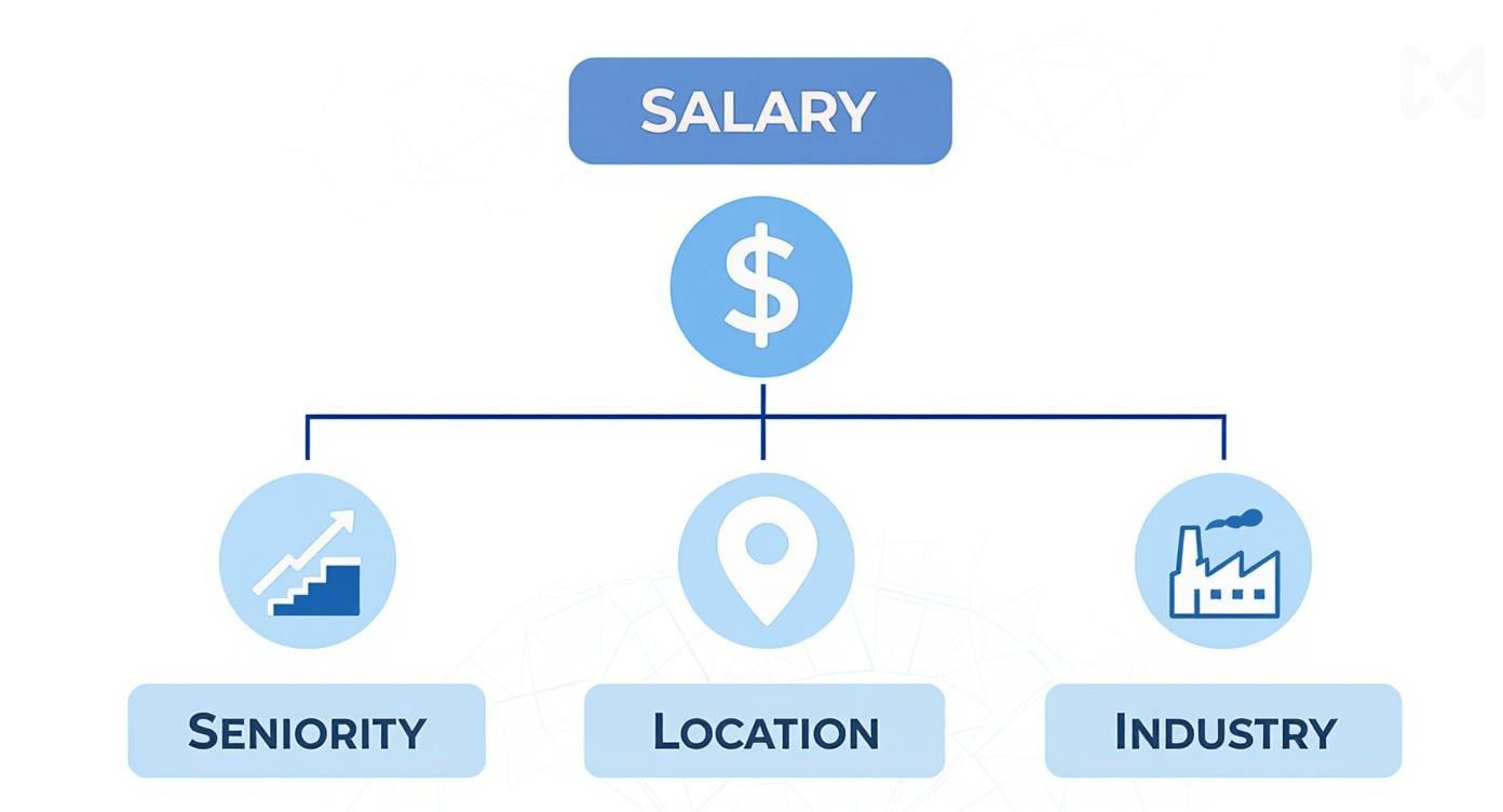 Infographic about job description for product manager