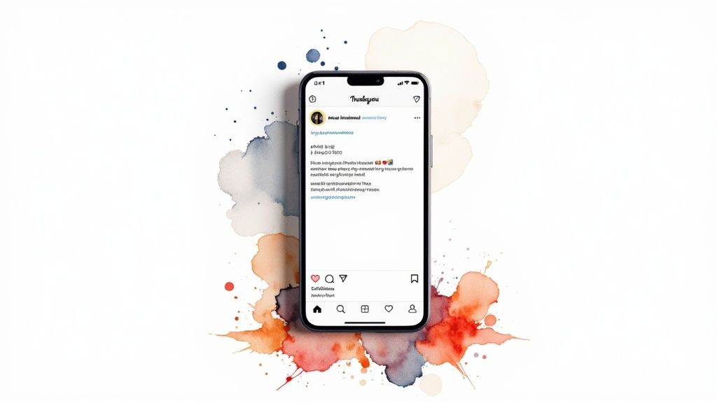 Public Recognition Post on Social Media