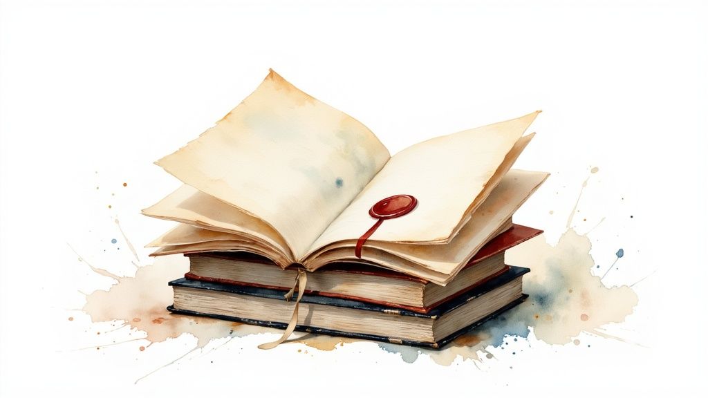 Marketingowiec planujący strategię pozyskiwania klientów na tablicy