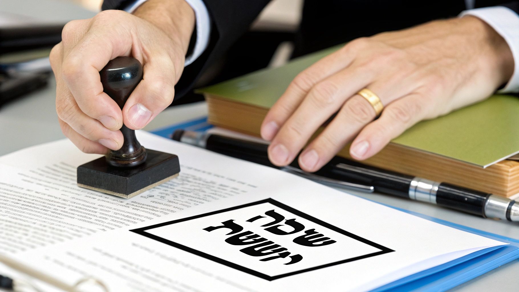 זוג מתווכח בבית המשפט, מסמל את הקשיים בהליך גירושין