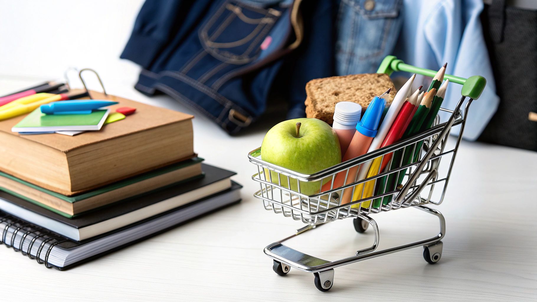 אינפוגרפיקה המפרקת את רכיבי המזונות למרכיבים כמו מזון, מדור, ביגוד וחינוך