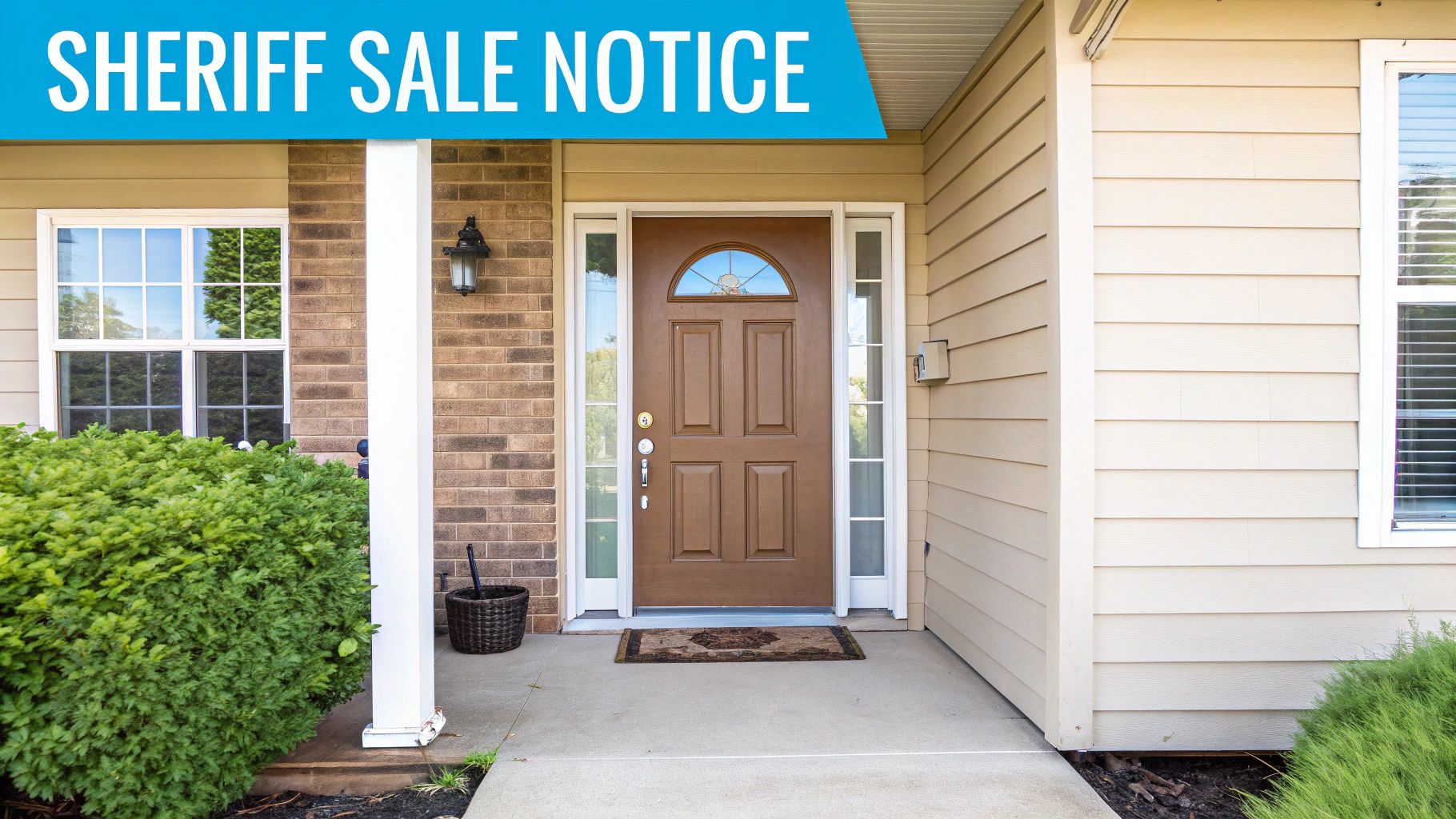 Sheriff sale notice.