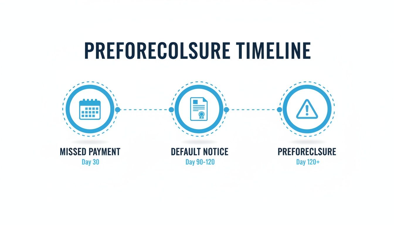 Preforeclosure timeline.
