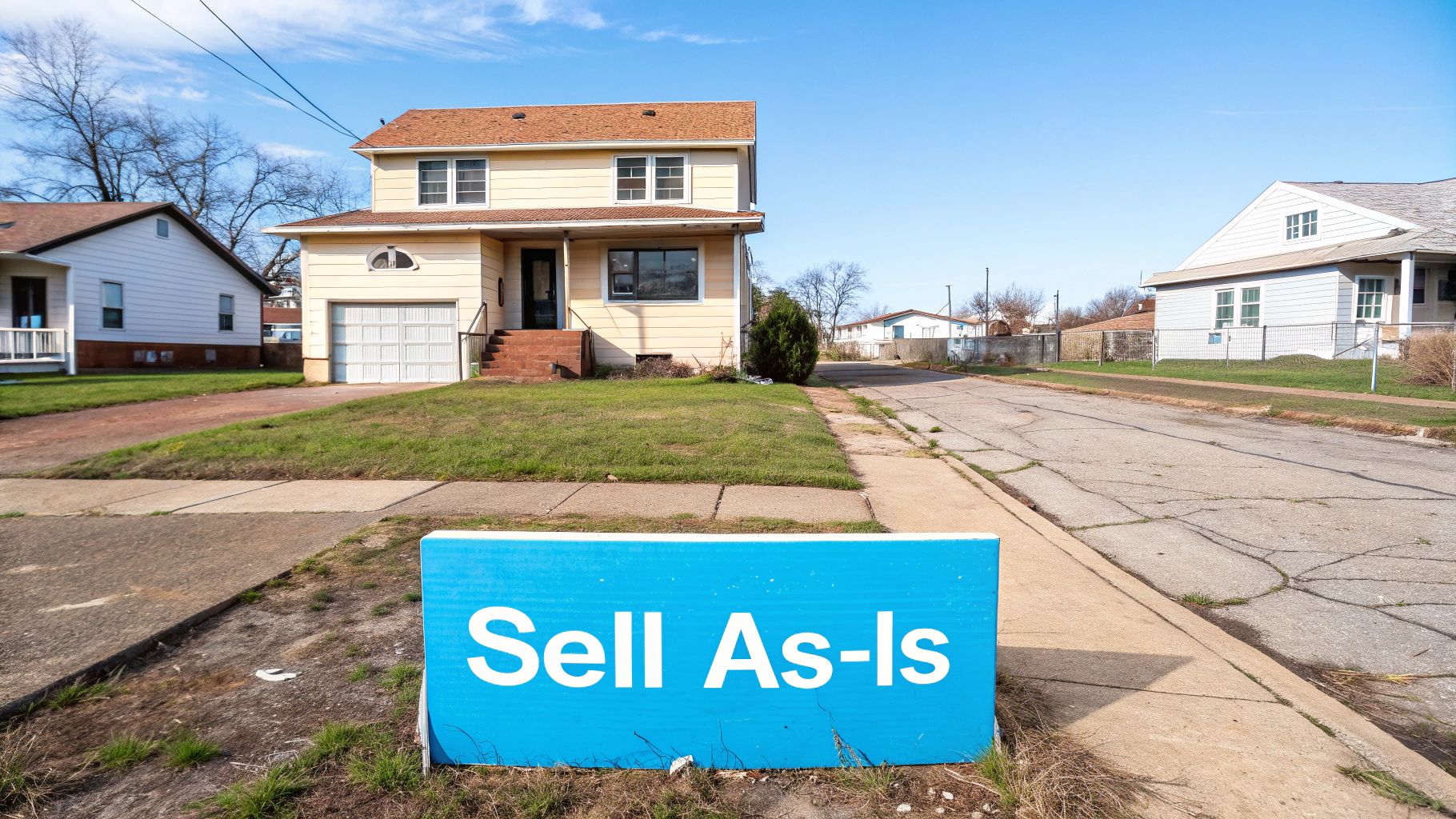 Sell as is along with documents required for selling inherited property