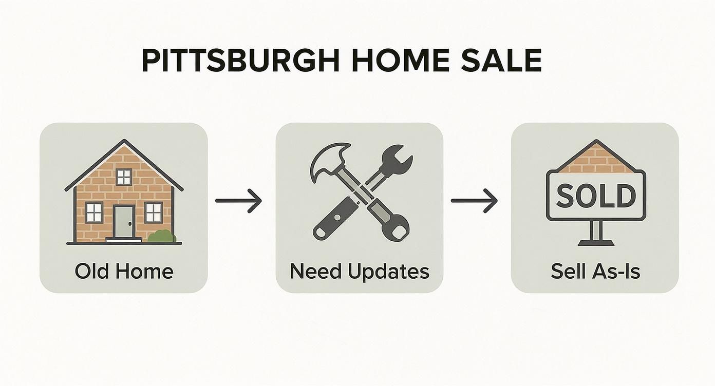Pittsburgh Home Sale to Sell As-Is
