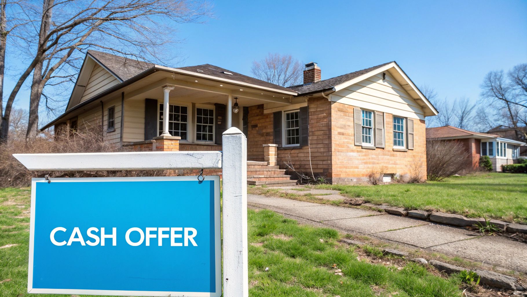A cash offer deal for a Pittsburgh home as an alternative to a chapter 13 to stop a foreclosure