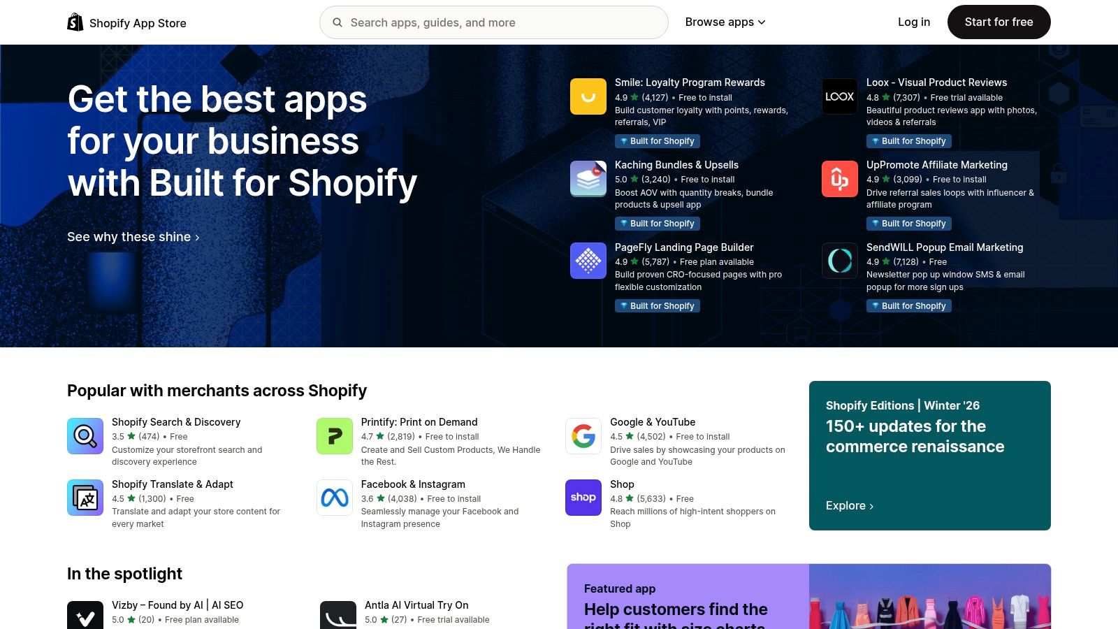 Shopify App Store