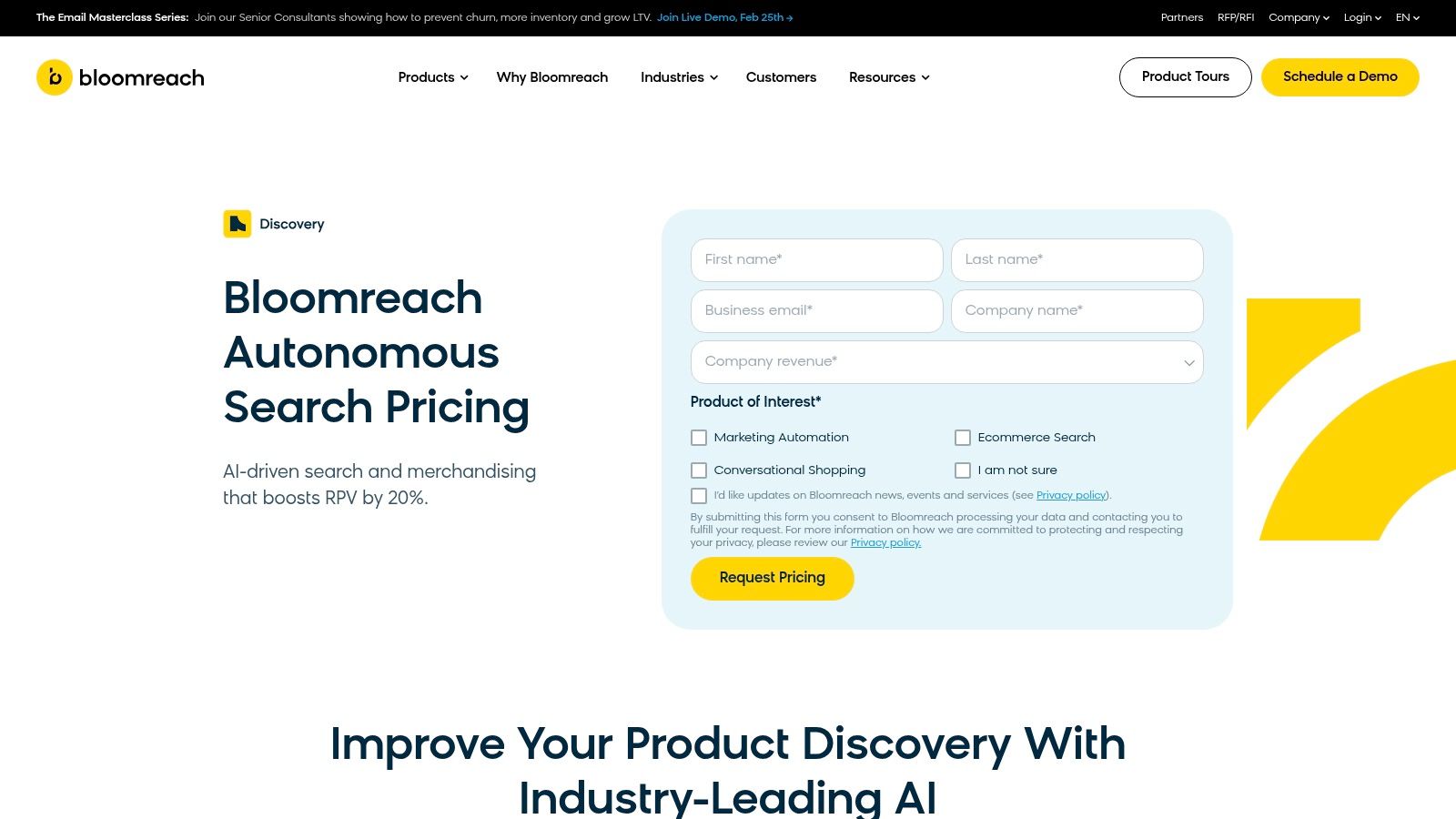 Bloomreach Discovery