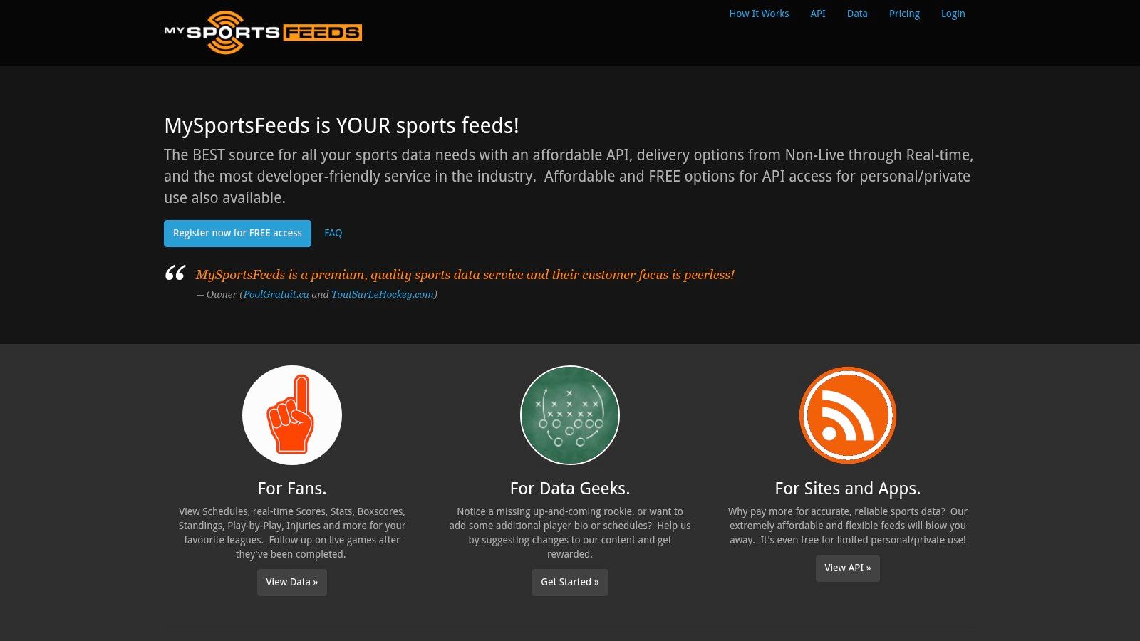 MySportsFeeds