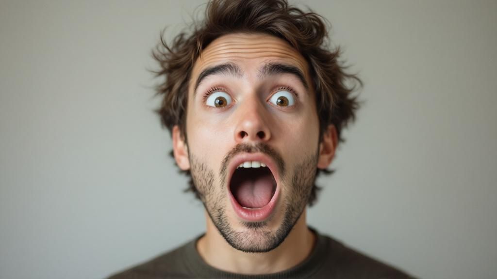 The Exaggerated Emotion Face Thumbnail