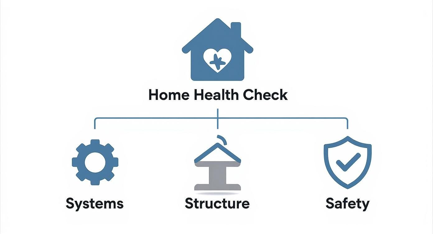 Infographic about what does a home inspection include