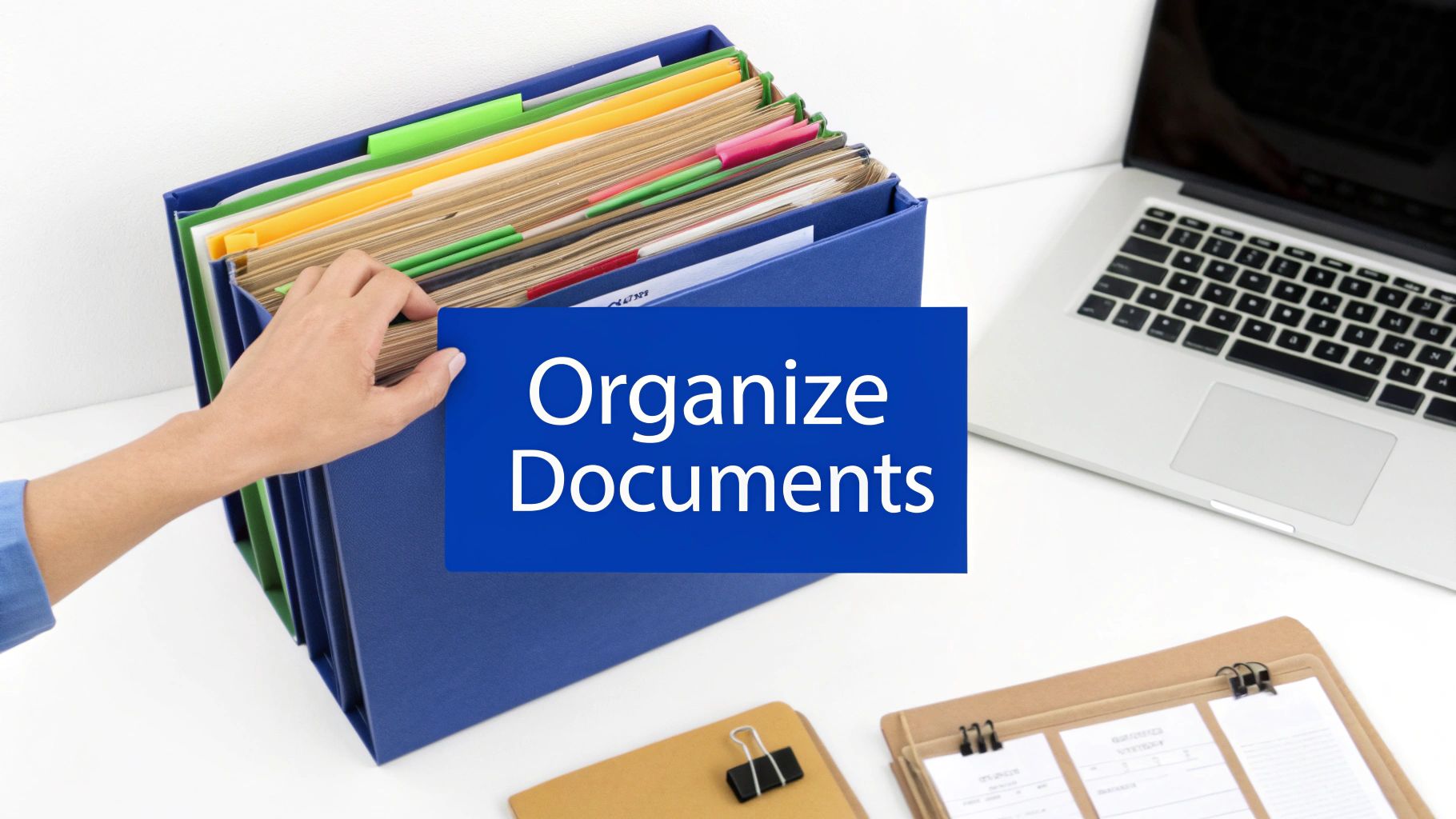 A person reviewing a home inspection report on a tablet