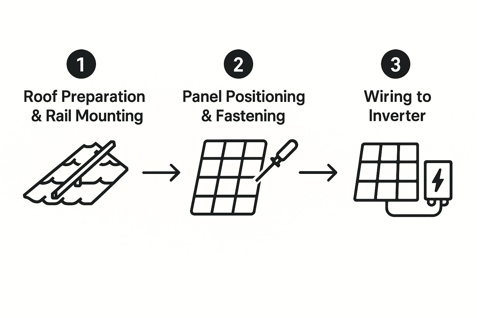System From Panels to the Grid