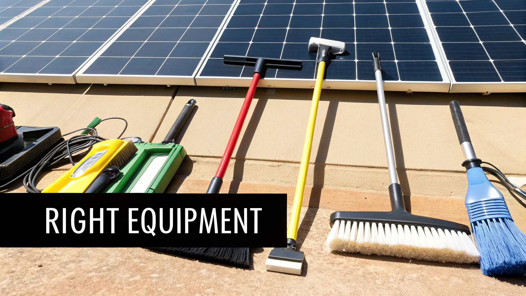 Manual Cleaning Tools for Installers