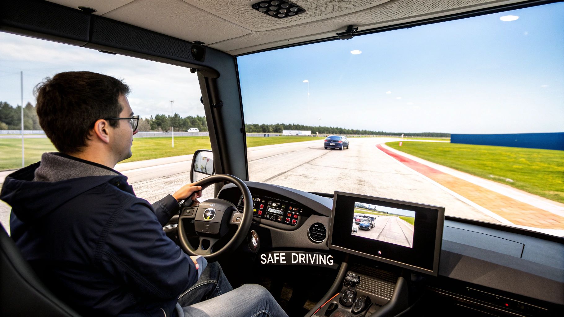 Infographic showing key data about Driver Training and Safety Programs