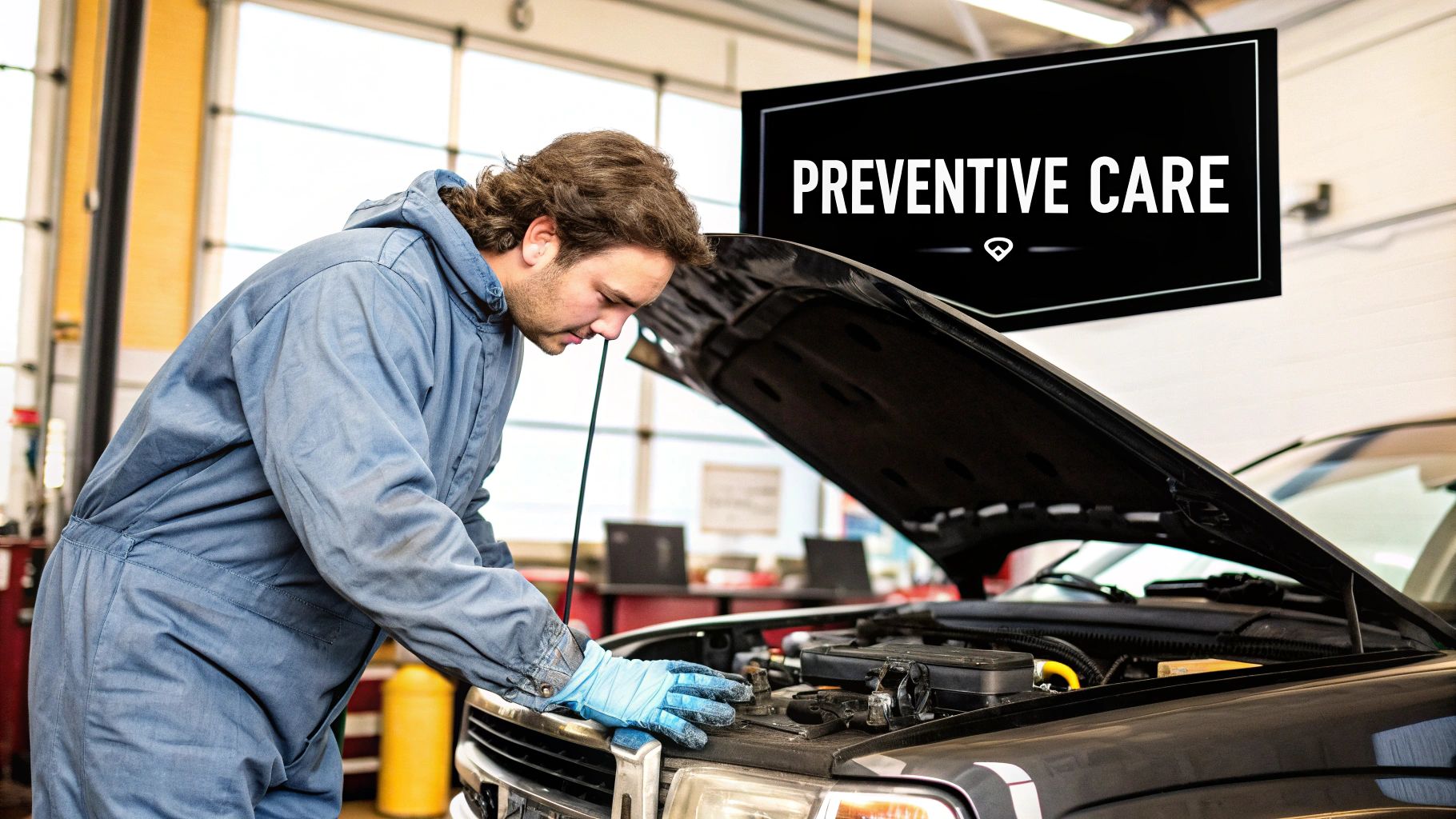 Infographic showing key data about Predictive Maintenance Scheduling