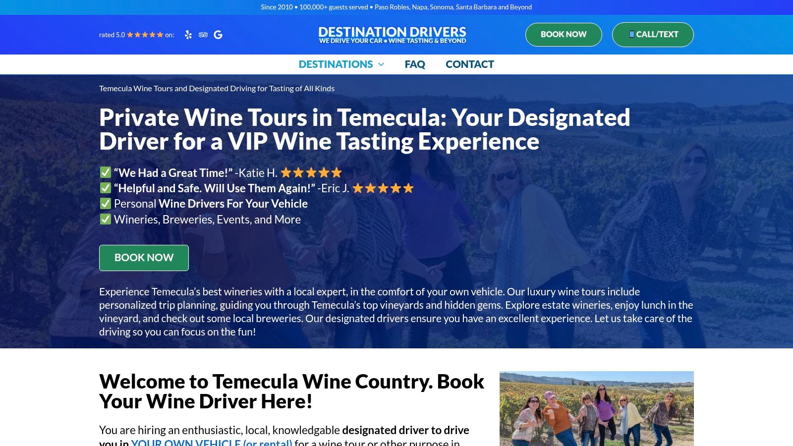 Destination Drivers